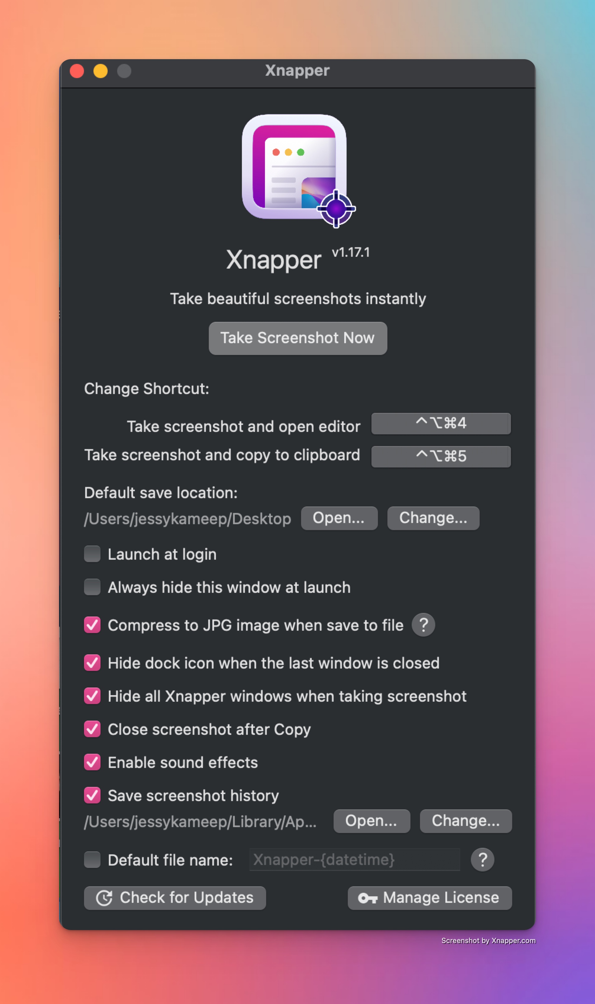 Xnapper Screenshot Tool